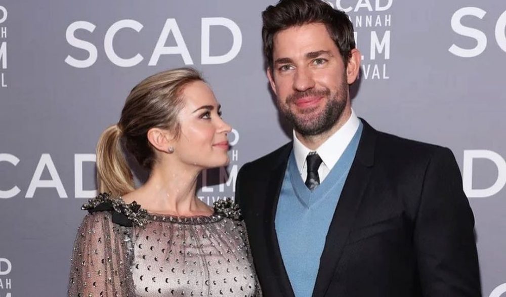 How did John Krasinski and Emily Blunt meet back in 2008?